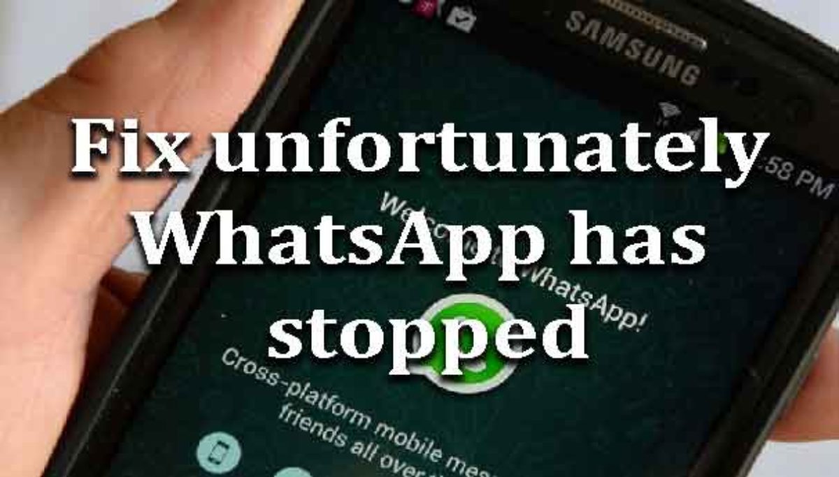 Unfortunately Whatsapp Has Stopped Archives Wikisir Com