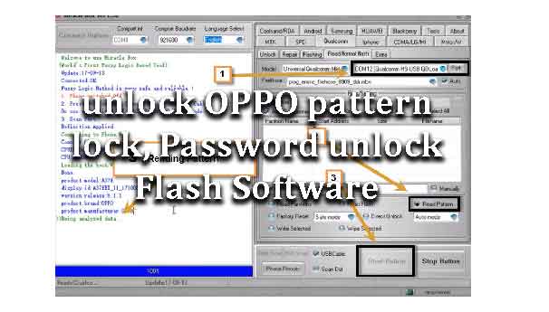 How To Unlock Oppo Pattern Lock Password Unlock Hard Reset Flash Software Wikisir Com